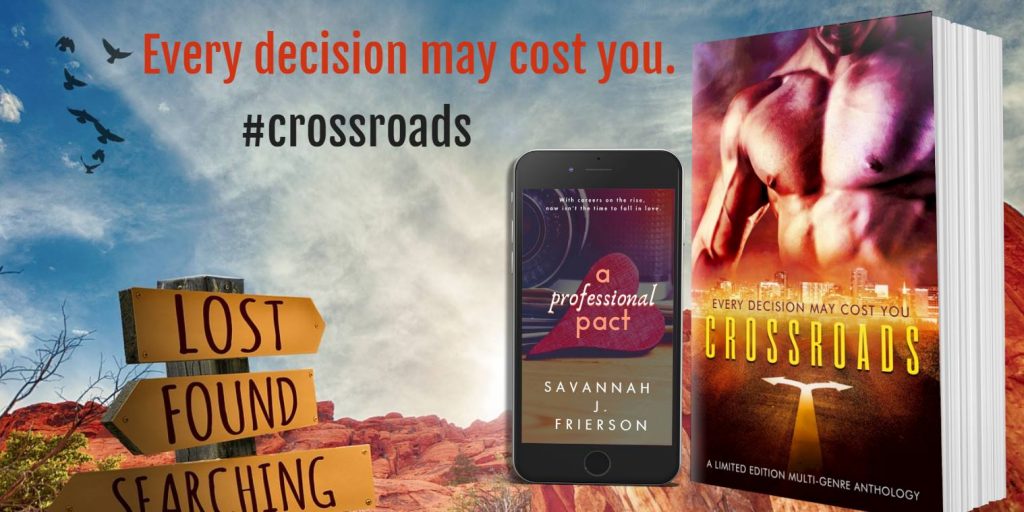 "A Professional Pact" and CROSSROADS Anthology Banner
