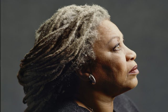 Toni Morrison Looking Upward